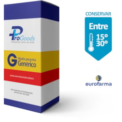 Temozolomida Eurofarma 100mg caixa com 5 cápsulas